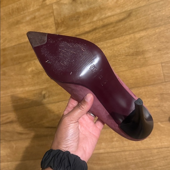 Via Spiga Suede Women’s 9.5 Elegant Pink Suede Heels - Picture 5 of 10